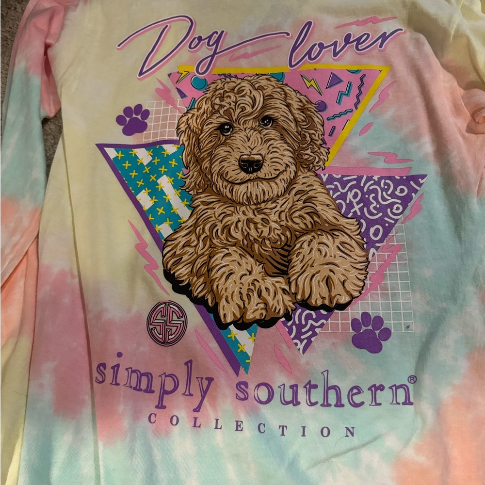 Simply southern small nwt T-shirt dog lover
